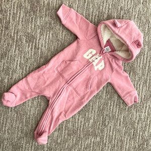 0-3 months baby winter jumpsuit